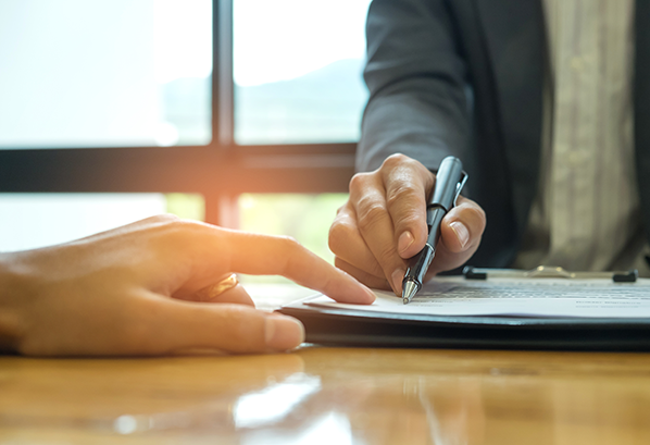 termination clause bergs law burlington